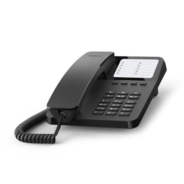 Gigaset DESK400 Corded Set Black | Klikk Malta