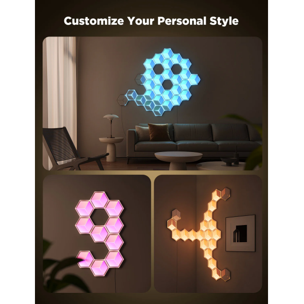 Govee Glide Hexagon Light Panels Ultra Wi-F... | Klikk Malta