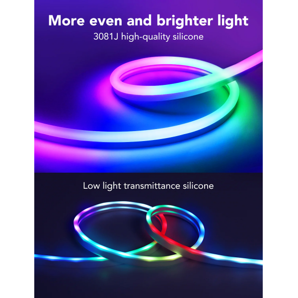 Govee Wi-Fi & Bluetooth Smart Neon LED RGBI... | Klikk Malta