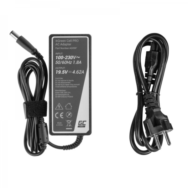 Green Cell Pro 90W Dell Laptop Power Supply | Klikk Malta