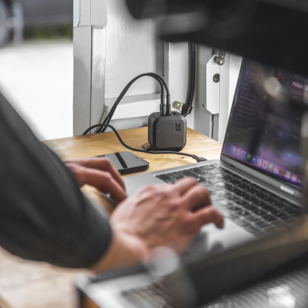 Green Cell 65W PowerGaN 2 xUSB-C 1 xUSB-A P... | Klikk Malta