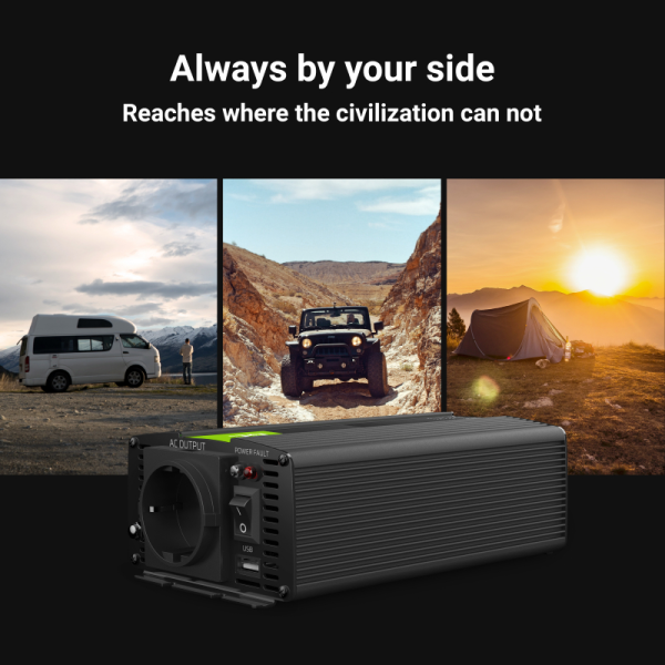 Green Cell Power Inverter 12V to 230V 1000W... | Klikk Malta