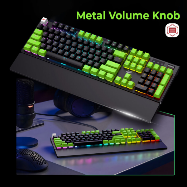 HAVIT RGB Backlit Mechanical Keyboard Blue ... | Klikk Malta