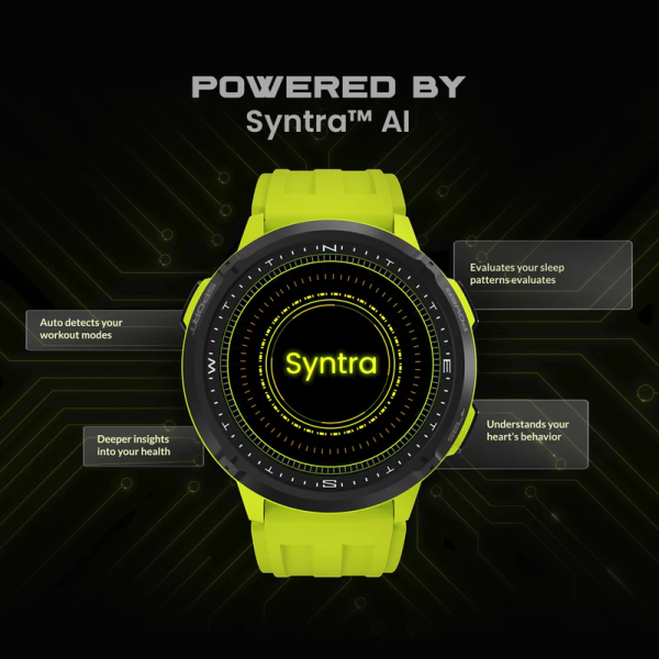 HiFuture Mix 3 Smartwatch Yellow | Klikk Malta