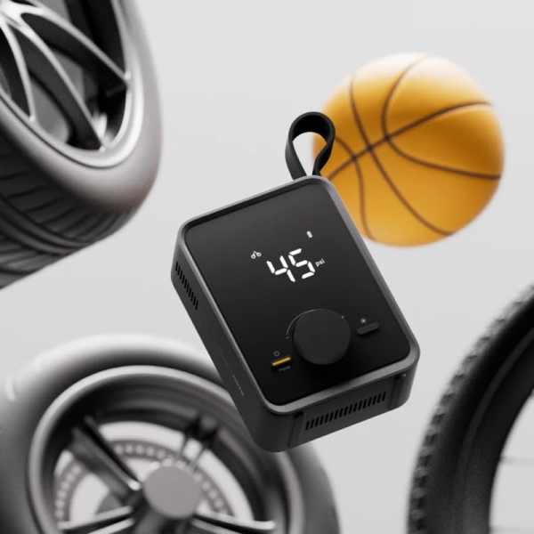 HOTO Electric Air Pump Pro Black | Klikk Malta