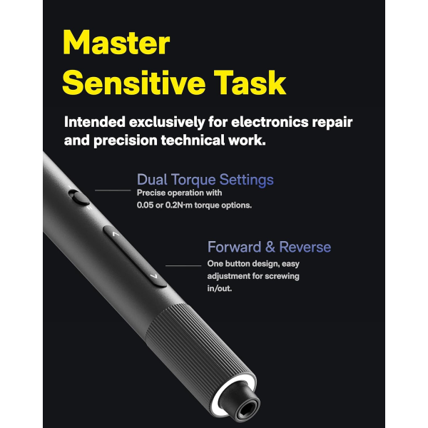 HOTO Precision Electric Screwdriver Kit ADV... | Klikk Malta