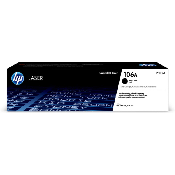 HP 106A (W1106A) Black Toner Cartridge - Or... | Klikk Malta