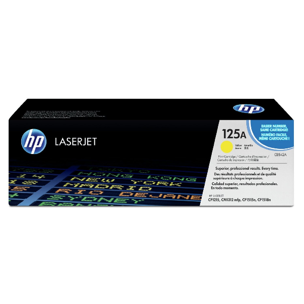 HP 125A (CB542A) Yellow Toner Cartridge - O... | Klikk Malta