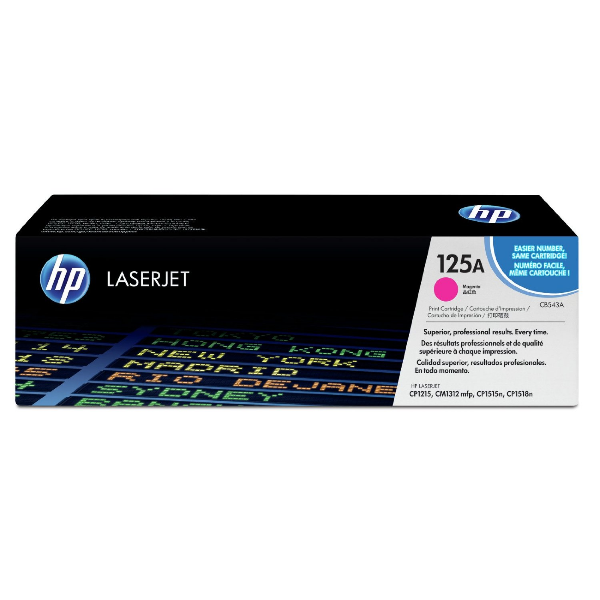 HP 125A (CB543A) Magenta Toner Cartridge - ... | Klikk Malta