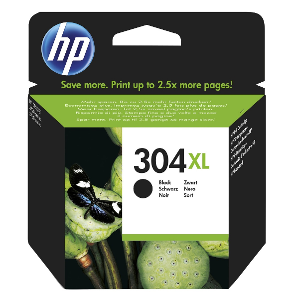 HP 304XL Black Ink Cartridge | Klikk Malta