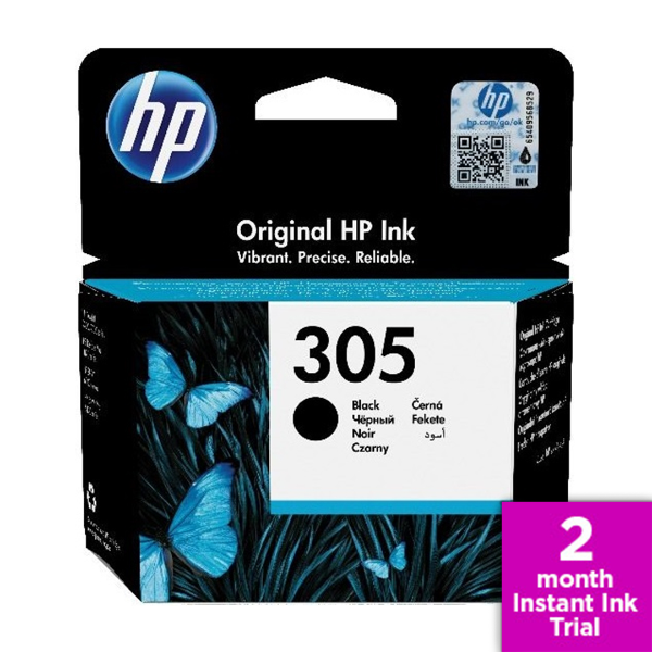 HP 305 Black Ink Cartridge | Klikk Malta
