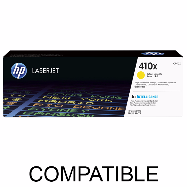 HP 410X (CF412X) Yellow Toner Cartridge - C... | Klikk Malta