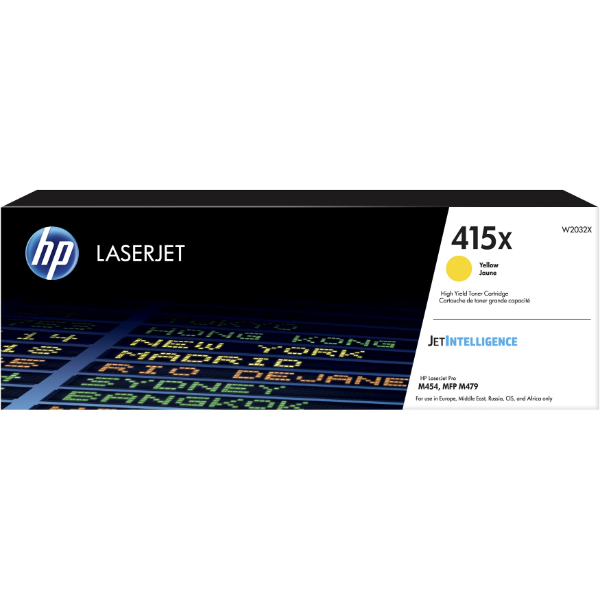 HP 415X (W2032X) High Yield Yellow Toner Ca... | Klikk Malta