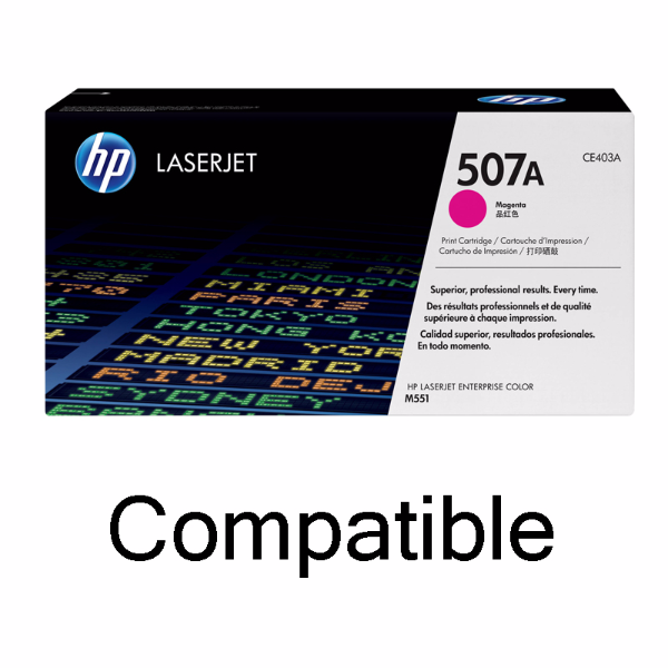 HP 507A (CE403A) Magenta Toner Cartridge - ... | Klikk Malta