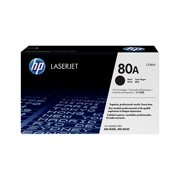 HP 80A (CF280A) Black Toner Cartridge - Ori... | Klikk Malta