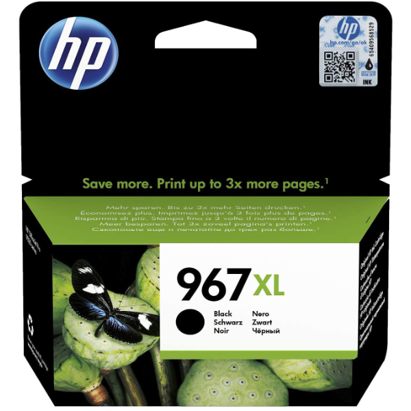 HP 967XL Black Ink Cartridge | Klikk Malta