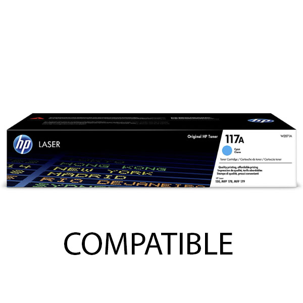 HP 117A (W2071A) Cyan Toner Cartridge - Com... | Klikk Malta