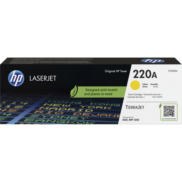 HP 220A (W2202A) Yellow Toner Cartridge - O... | Klikk Malta