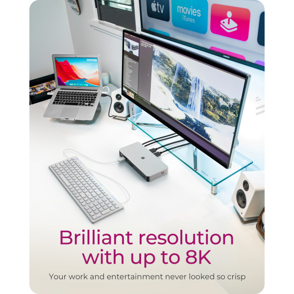IcyBox 10-in-1 USB-C Docking Station with D... | Klikk Malta