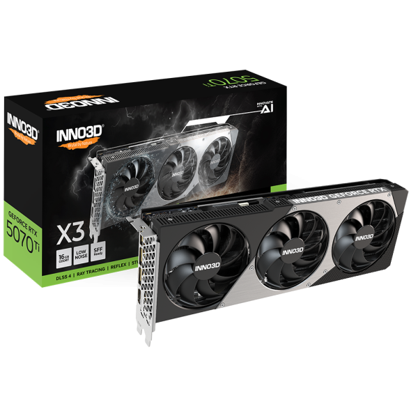 Inno3D GeForce RTX 5070 Ti X3 OC 16GB Graph... | Klikk Malta