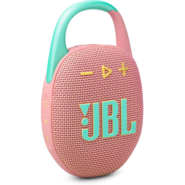 JBL Clip 5 Portable Wireless Speaker Pink | Klikk Malta