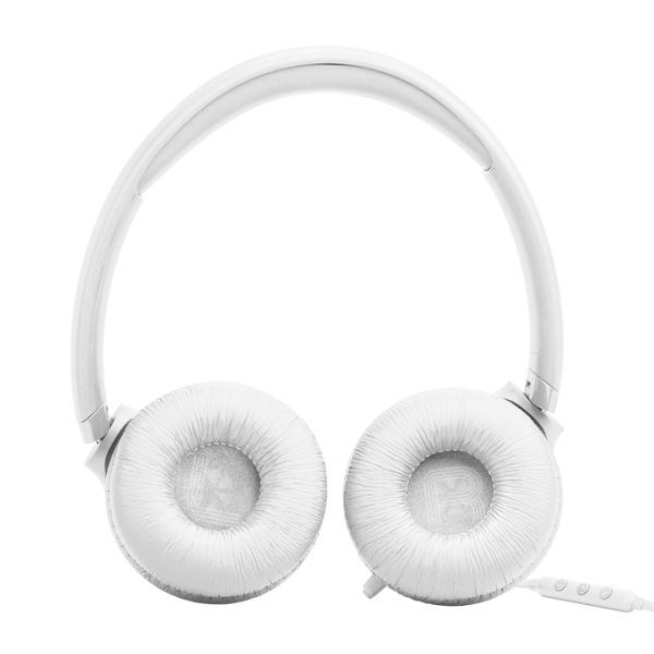 JBL T530 Wired USB-C On-Ear Headphones White | Klikk Malta