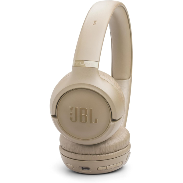 JBL T530 Wireless On-Ear Headphones Beige | Klikk Malta