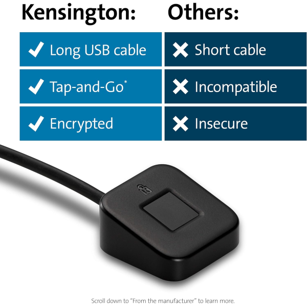 Kensington VeriMark Desktop Fingerprinter K... | Klikk Malta