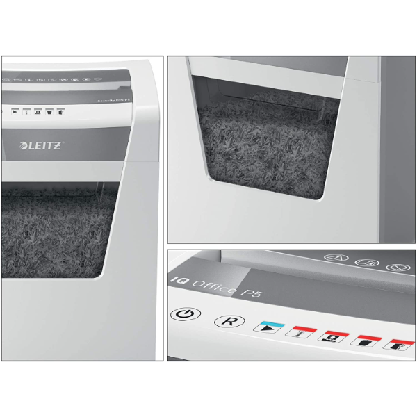 Leitz IQ Office Paper P5 Micro Cut Shredder | Klikk Malta