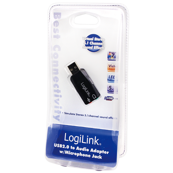 LogiLink USB 2.0 Virtual 5.1 Surround Exter... | Klikk Malta