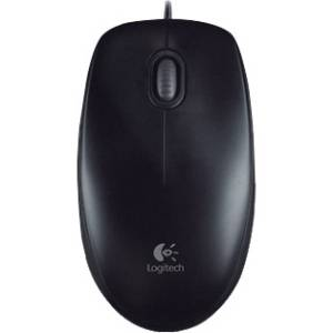 Logitech B100 Optical USB Mouse Black | Klikk Malta