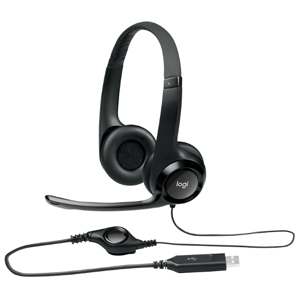 Logitech H390 USB Stereo Headset | Klikk Malta