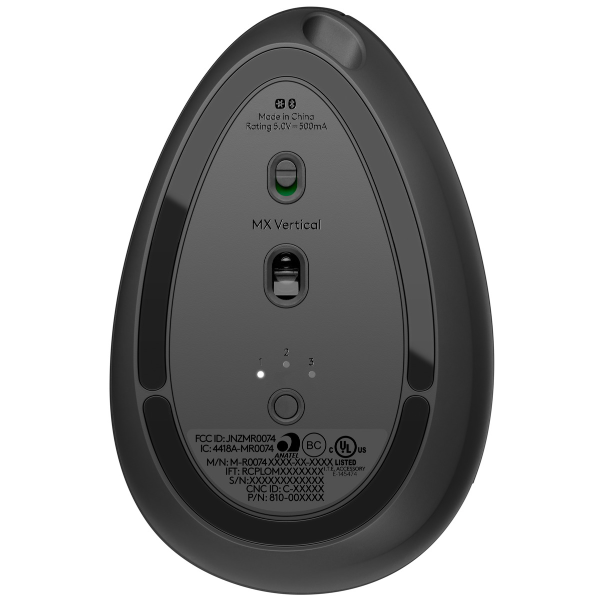 Logitech MX Vertical Advanced Ergonomic Mouse | Klikk Malta