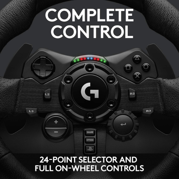 Logitech TrueForce G923 PC / PS5 / PS4 Stee... | Klikk Malta