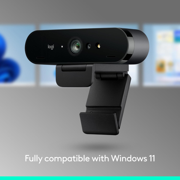 Logitech Brio 4K USB Webcam (MS Hello) | Klikk Malta