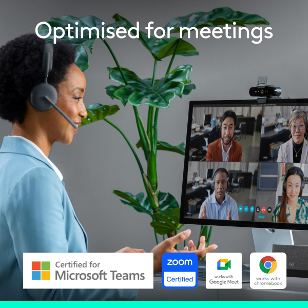 Logitech Brio 4K USB Webcam (MS Hello) | Klikk Malta