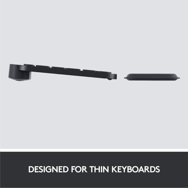 Logitech MX Palm Keyboard Rest Grey | Klikk Malta