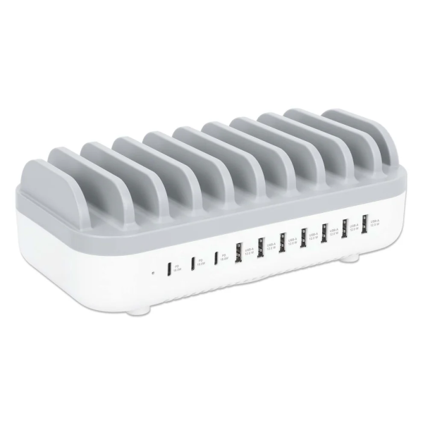 Manhattan 10-port USB Charging Station 3xUS... | Klikk Malta