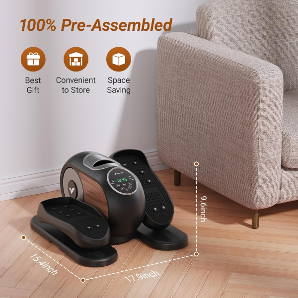 Merach MR-E32B1 Mini Elliptical Trainer Black | Klikk Malta