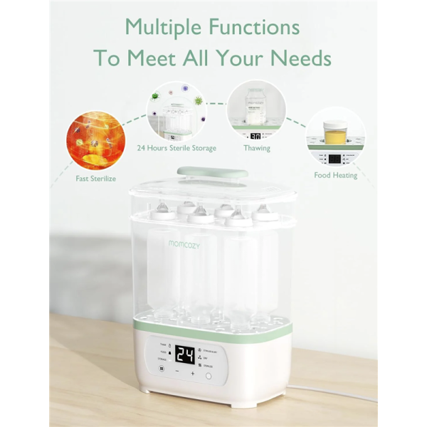 Momcozy Electric Stream Baby Bottle Sterilizer | Klikk Malta