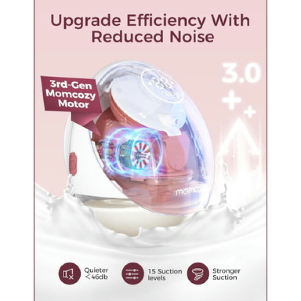 Momcozy M9 Double Electric Breast Pump 150m... | Klikk Malta