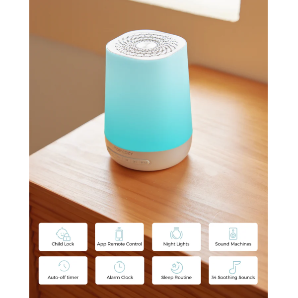 Momcozy White Noise LED Lamp with Wi-Fi, Al... | Klikk Malta