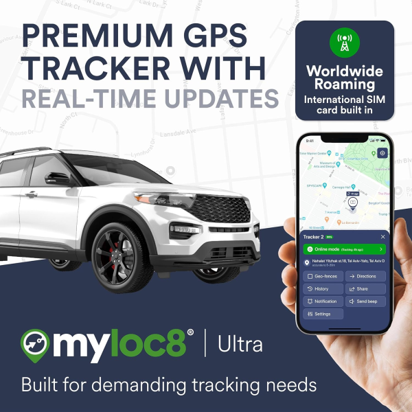 Myloc8 Ultra Tracker + 2 years subscription | Klikk Malta