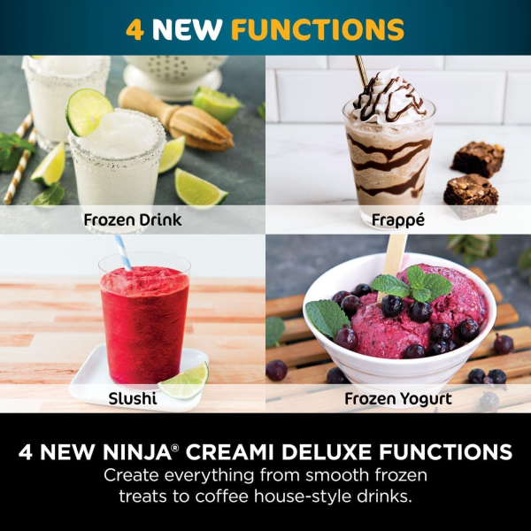 Ninja CREAMi Deluxe 10-in-1 Ice Cream & Slu... | Klikk Malta