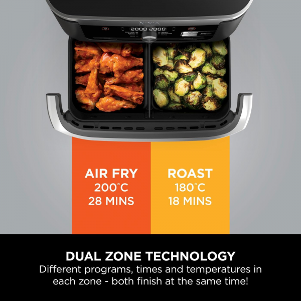 Ninja Foodi FlexDrawer Dual Zone Air Fryer ... | Klikk Malta