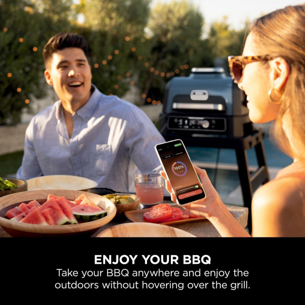 Ninja Woodfire Pro Connect XL Electric BBQ ... | Klikk Malta