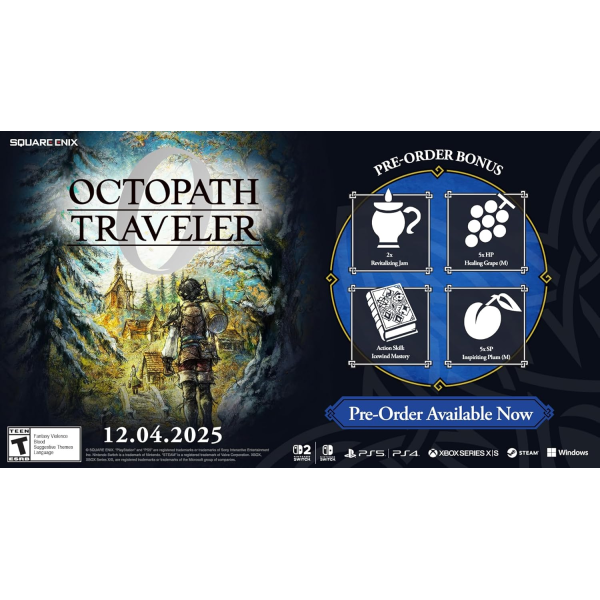 Octopath Traveler 0 (PS5) | Klikk Malta