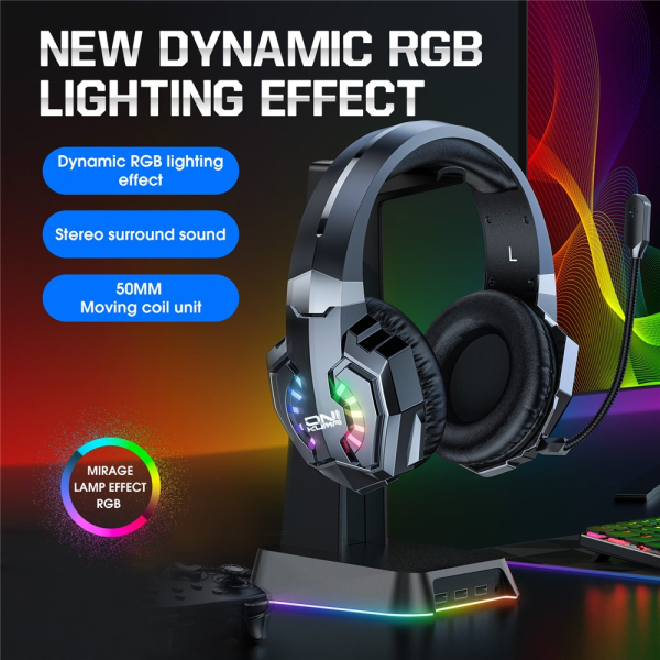 Onikuma B15 Gaming Headphones Black | Klikk Malta
