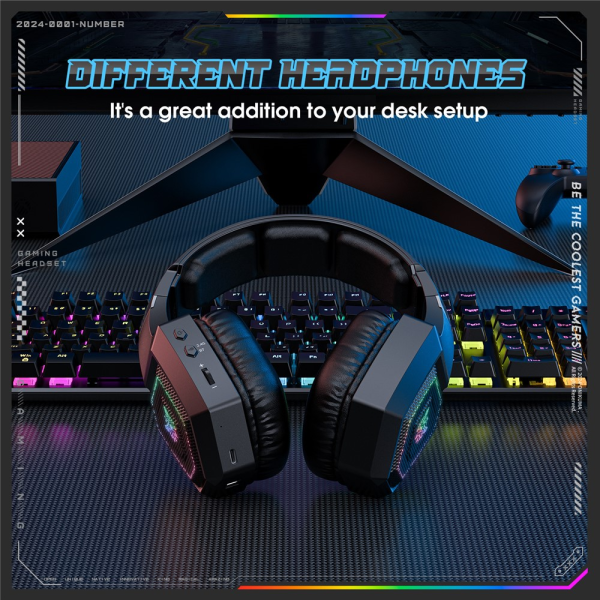 Onikuma GT806 Gaming Headphones Black | Klikk Malta