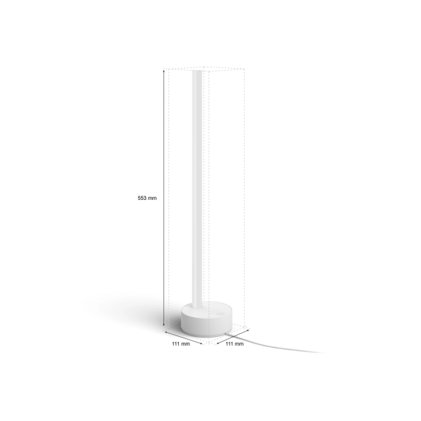 Philips Hue Signe Gradient Table Lamp UK White | Klikk Malta